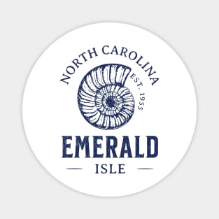 Emerald Isle, NC Summertime Vacationing Seashell Magnet